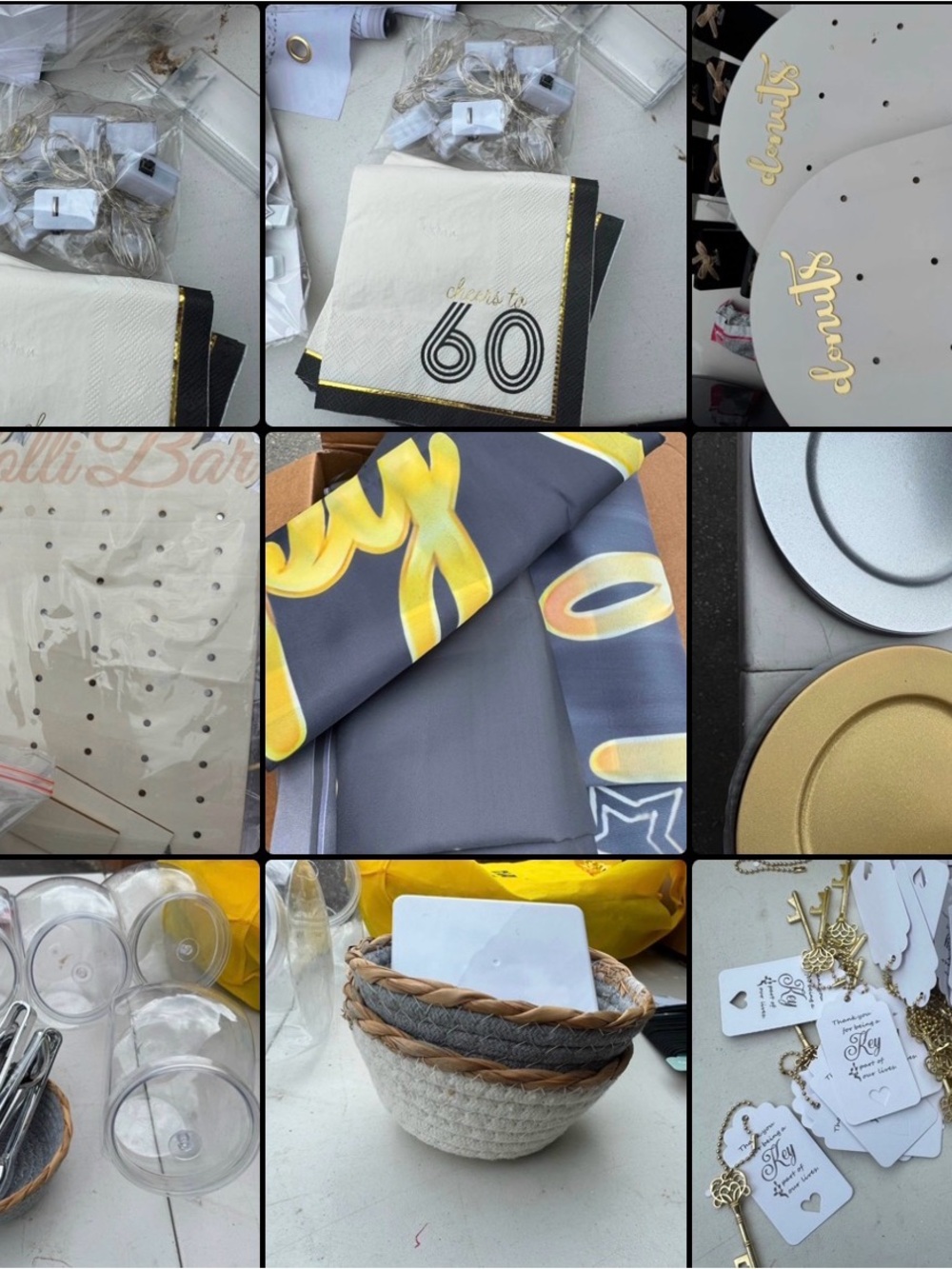 60th Wedding Anniversary Party Bundle - Lots! - Picture 8 of 16